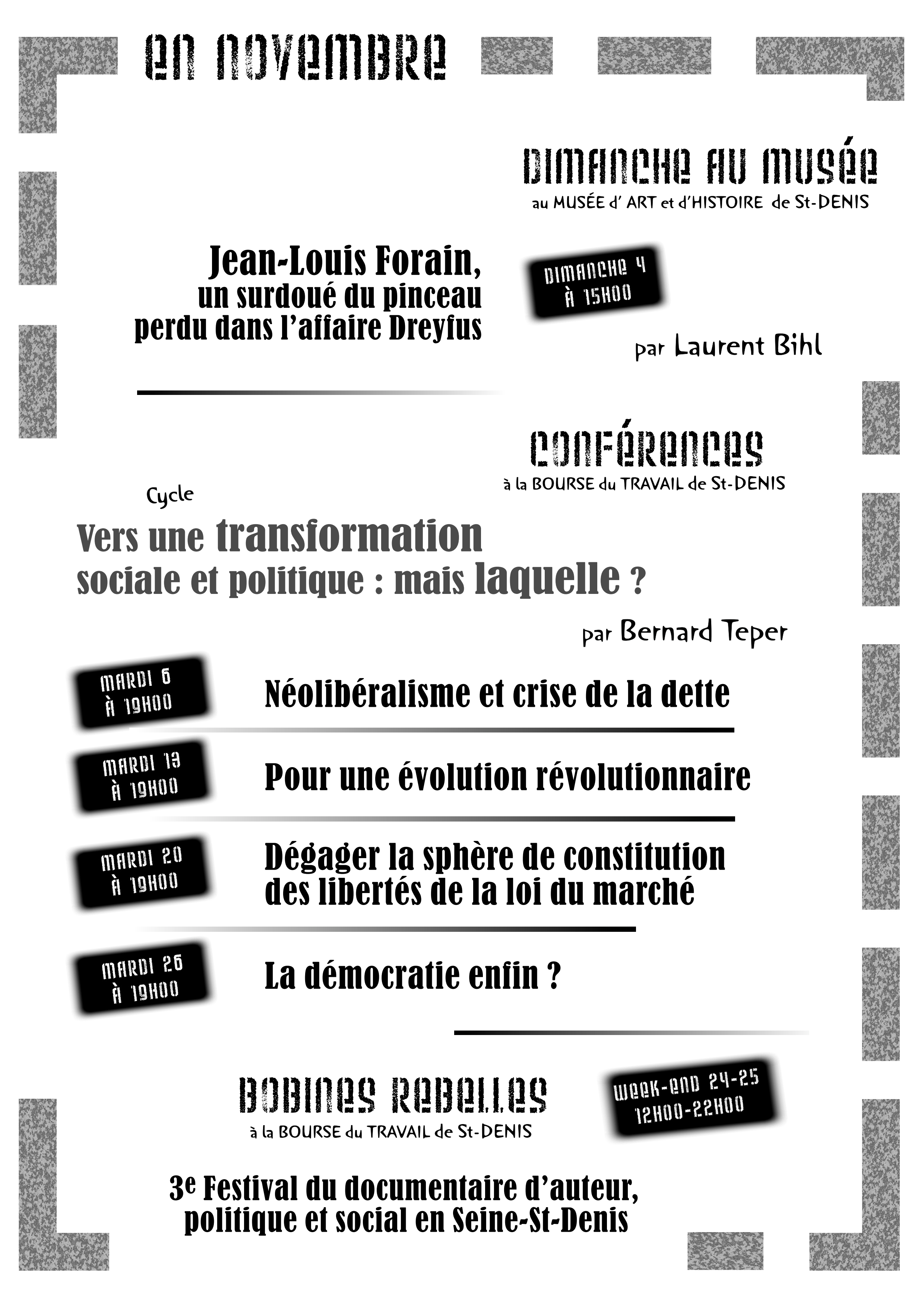 Dionyversité novembre 2012